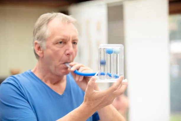 Fisioterapeuta respiratório a domicílio